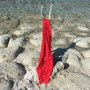 Mijölnir Toalla de Playa Fouta 100% Algodón Roja 95 x 175 cm